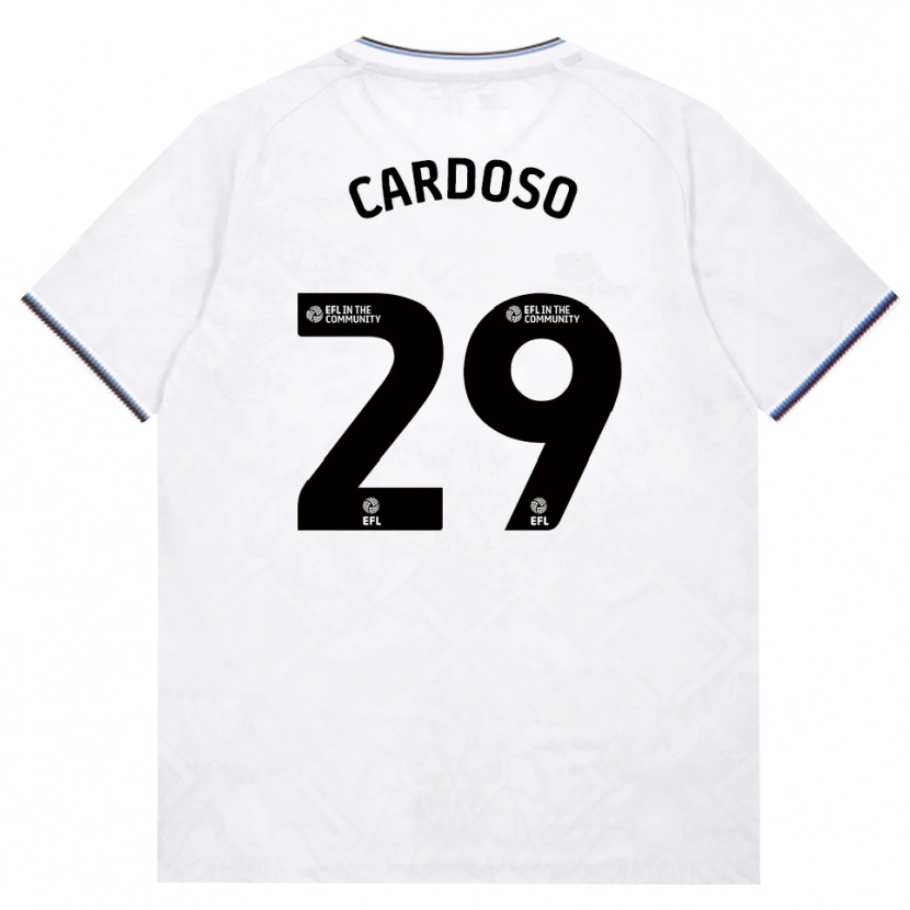 Danxen Kvinnor Goncalo Cardoso #29 Vinröd Vit Bortatröja Matchtröjor 2026/27 Tröjor T-Tröja