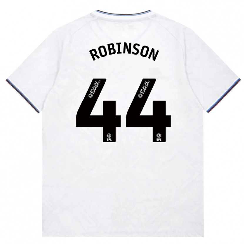 Danxen Kvinnor Junior Robinson #44 Vinröd Vit Bortatröja Matchtröjor 2026/27 Tröjor T-Tröja