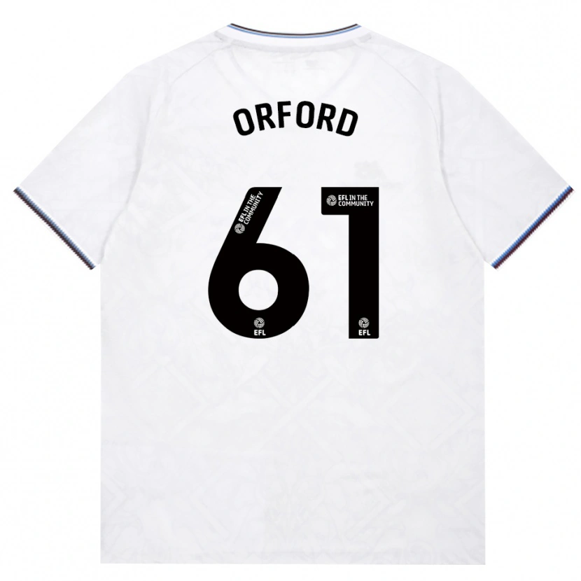 Danxen Kvinnor Lewis Orford #61 Vinröd Vit Bortatröja Matchtröjor 2026/27 Tröjor T-Tröja
