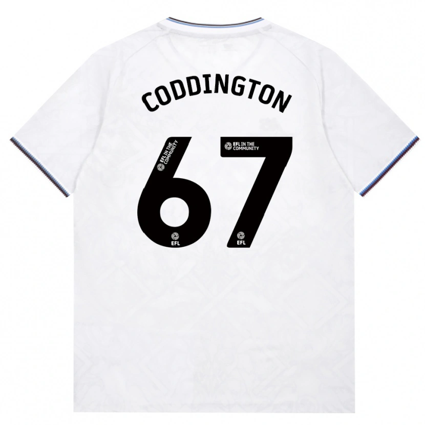 Danxen Kvinnor Remy Coddington #67 Vinröd Vit Bortatröja Matchtröjor 2026/27 Tröjor T-Tröja