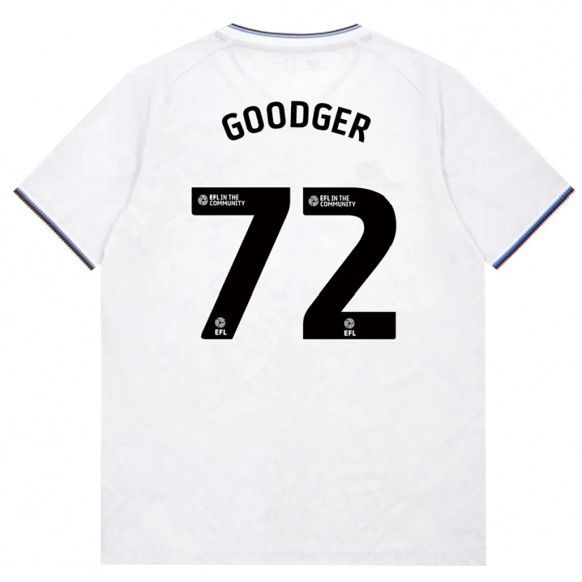 Danxen Kvinnor Tommy Goodger #72 Vinröd Vit Bortatröja Matchtröjor 2026/27 Tröjor T-Tröja