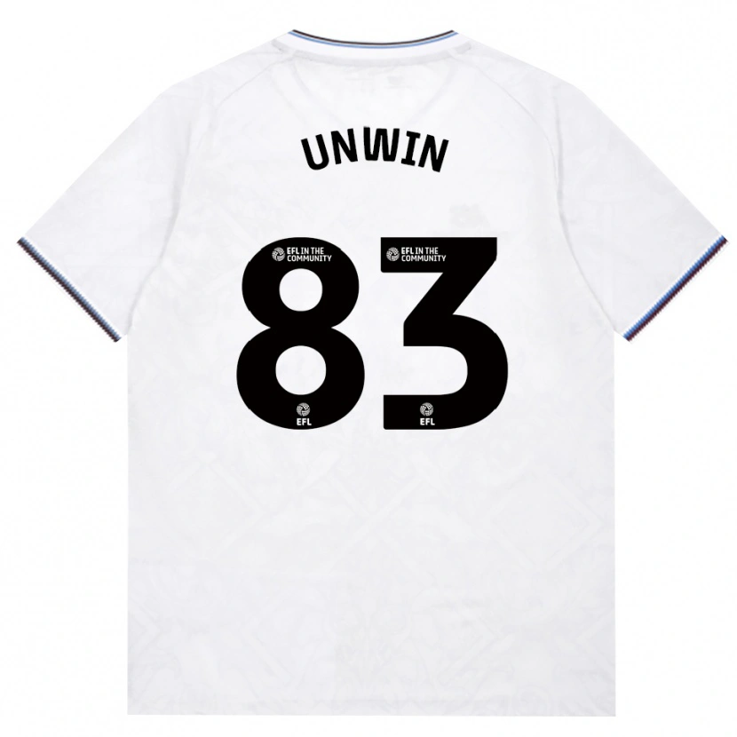 Danxen Kvinnor Jonathan Unwin #83 Vinröd Vit Bortatröja Matchtröjor 2026/27 Tröjor T-Tröja