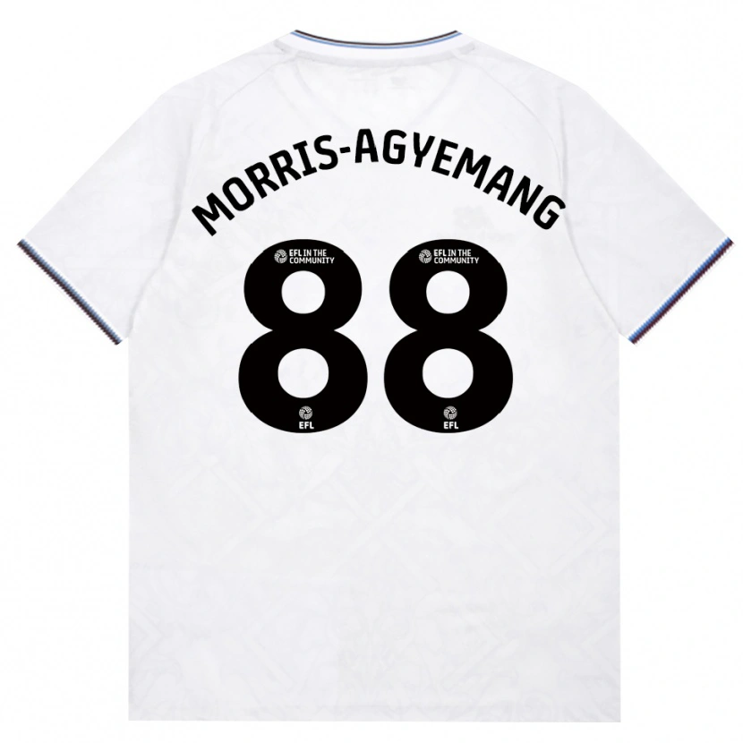 Danxen Kvinnor Reggie Morris-Agyemang #88 Vinröd Vit Bortatröja Matchtröjor 2026/27 Tröjor T-Tröja