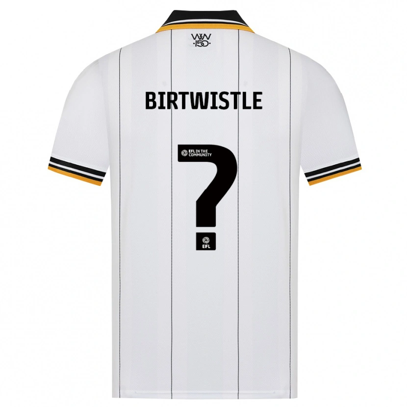Danxen Kvinnor Harry Birtwistle #0 Orange Vit Svart Bortatröja Matchtröjor 2026/27 Tröjor T-Tröja