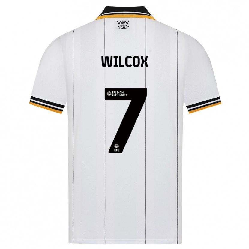 Danxen Kvinnor Jake Wilcox #7 Orange Vit Svart Bortatröja Matchtröjor 2026/27 Tröjor T-Tröja