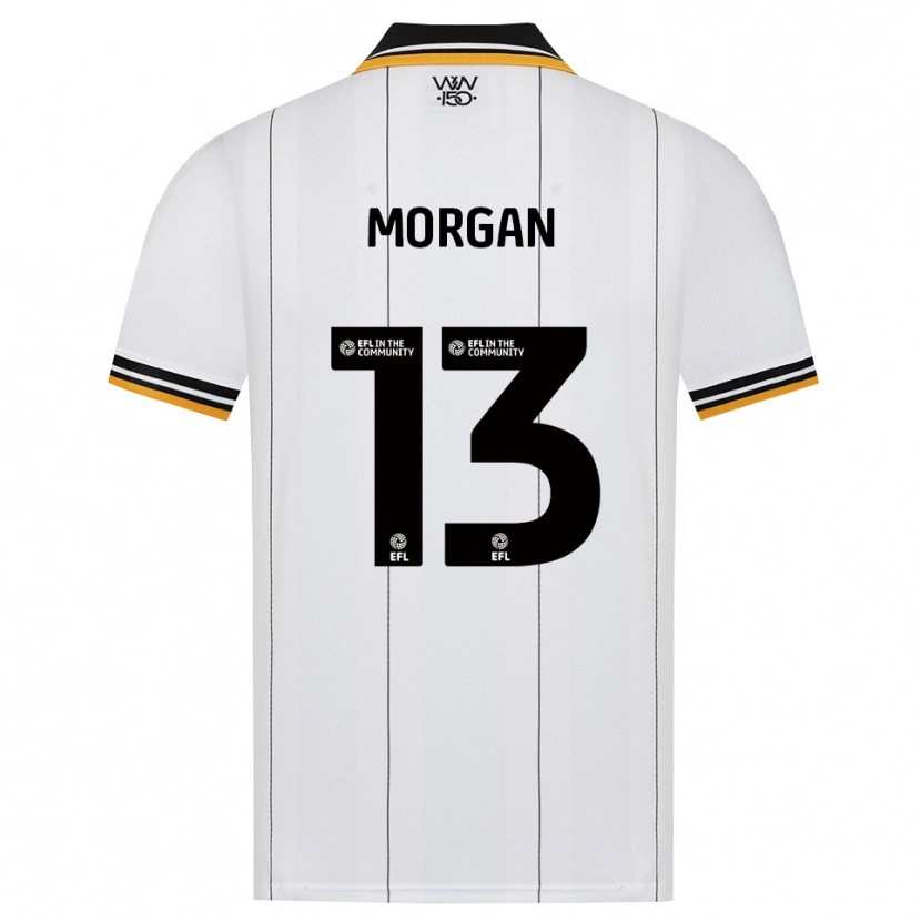 Danxen Kvinnor Bobby Morgan #13 Orange Vit Svart Bortatröja Matchtröjor 2026/27 Tröjor T-Tröja