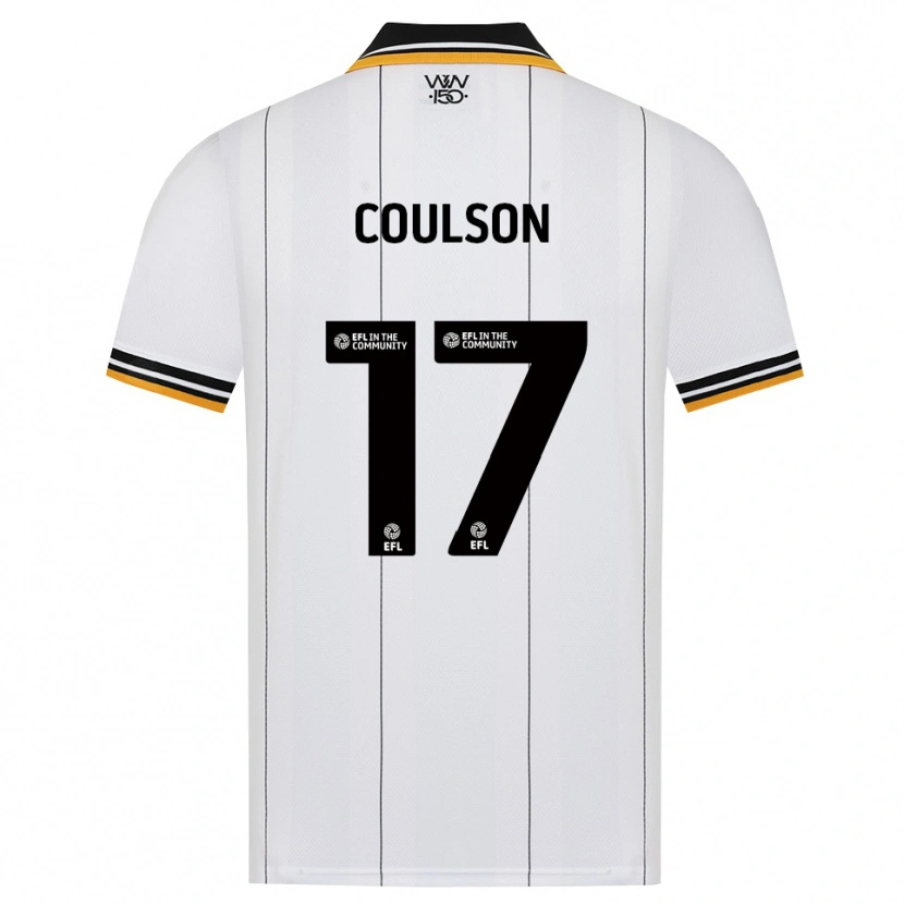 Danxen Kvinnor Tyler Coulson #17 Orange Vit Svart Bortatröja Matchtröjor 2026/27 Tröjor T-Tröja
