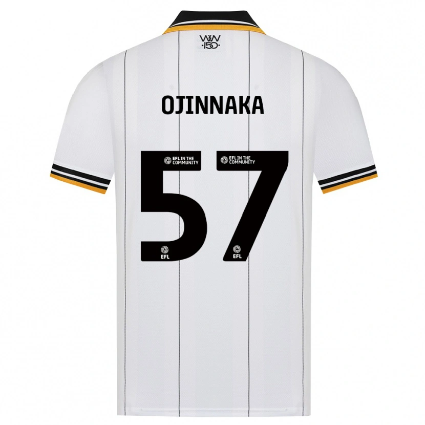 Danxen Kvinnor Temple Ojinnaka #57 Orange Vit Svart Bortatröja Matchtröjor 2026/27 Tröjor T-Tröja