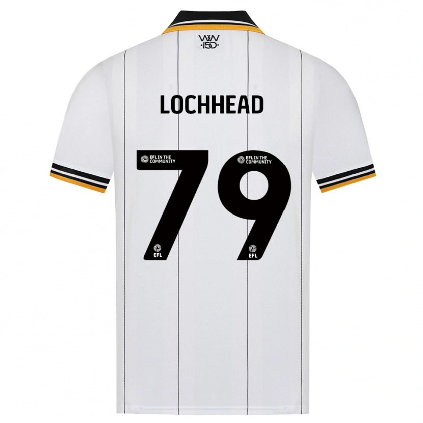 Danxen Kvinnor Sebastian Lochhead #79 Orange Vit Svart Bortatröja Matchtröjor 2026/27 Tröjor T-Tröja