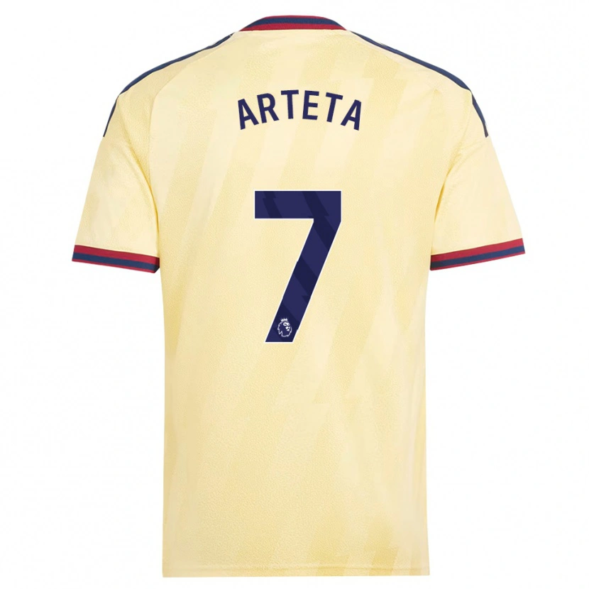 Danxen Kvinnor Gabriel Arteta #7 Ljusgul Midnattsblå Tredjesatsen Matchtröjor 2026/27 Tröjor T-Tröja