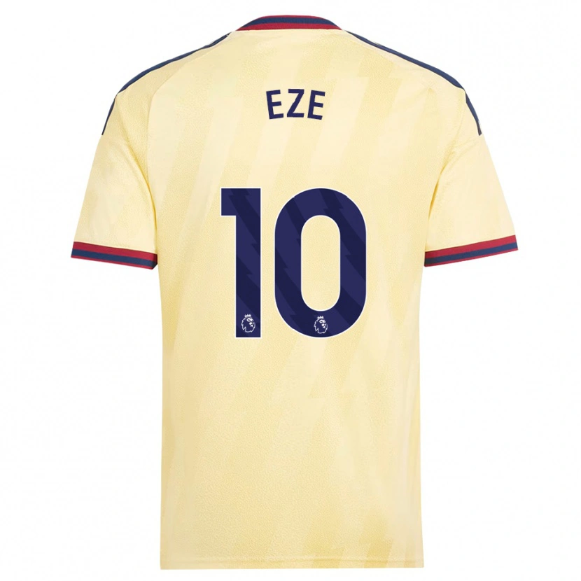 Danxen Kvinnor Eberechi Eze #10 Ljusgul Midnattsblå Tredjesatsen Matchtröjor 2026/27 Tröjor T-Tröja