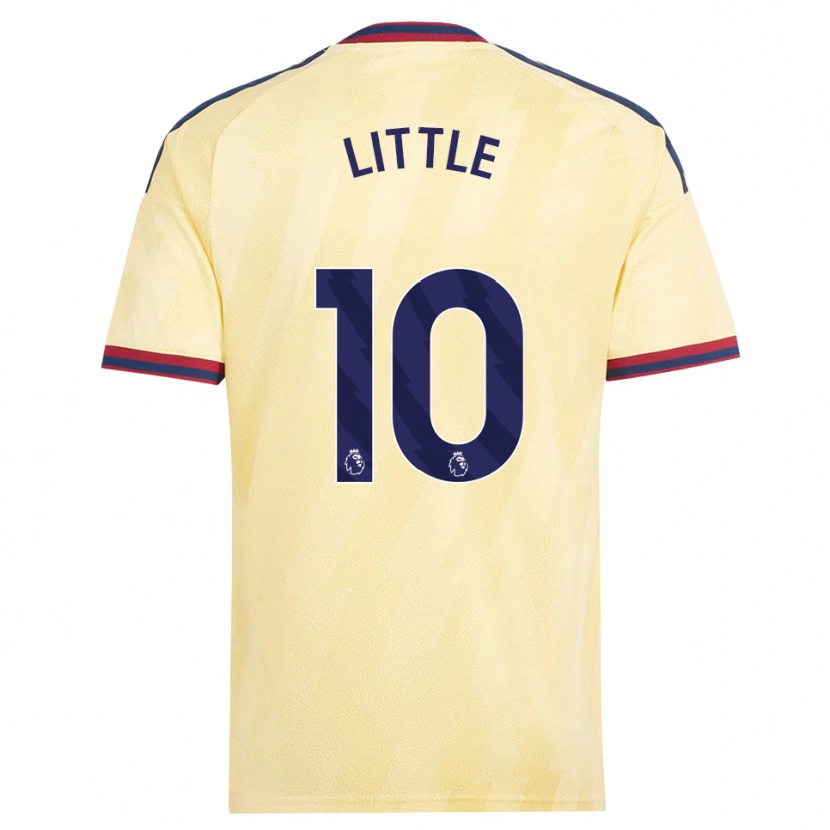 Danxen Kvinnor Kim Little #10 Ljusgul Midnattsblå Tredjesatsen Matchtröjor 2026/27 Tröjor T-Tröja