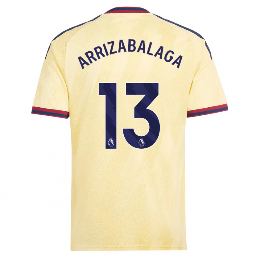 Danxen Kvinnor Kepa Arrizabalaga #13 Ljusgul Midnattsblå Tredjesatsen Matchtröjor 2026/27 Tröjor T-Tröja