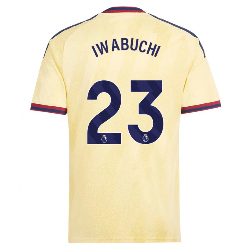 Danxen Kvinnor Mana Iwabuchi #23 Ljusgul Midnattsblå Tredjesatsen Matchtröjor 2026/27 Tröjor T-Tröja