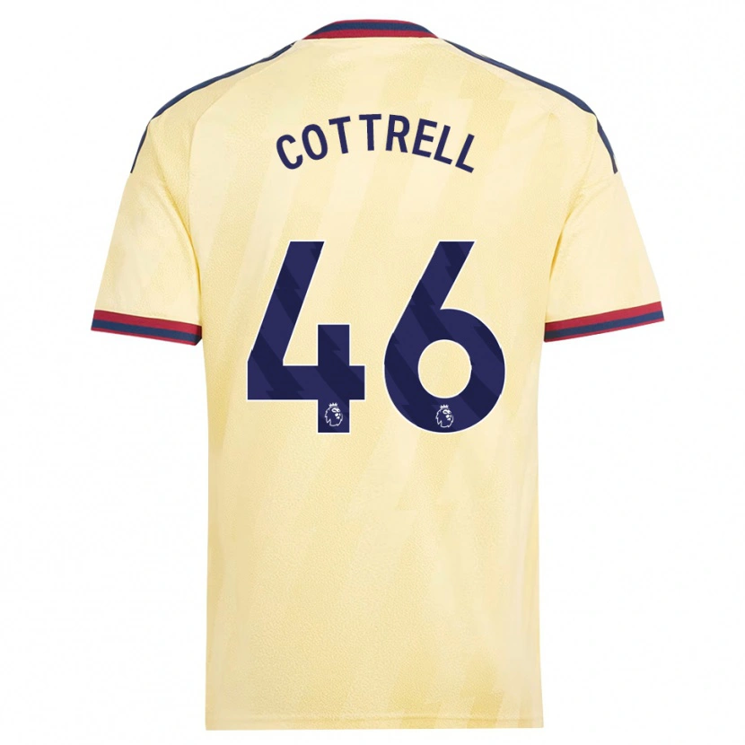 Danxen Kvinnor Ben Cottrell #46 Ljusgul Midnattsblå Tredjesatsen Matchtröjor 2026/27 Tröjor T-Tröja