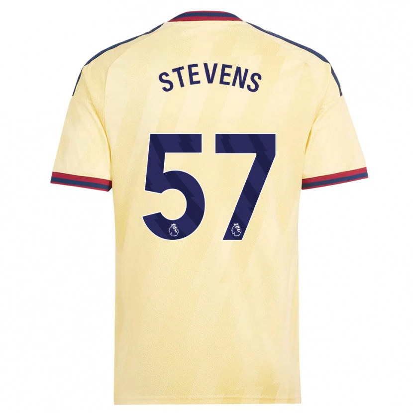 Danxen Kvinnor Archie Stevens #57 Ljusgul Midnattsblå Tredjesatsen Matchtröjor 2026/27 Tröjor T-Tröja