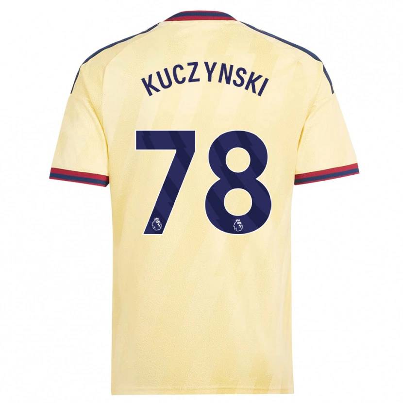 Danxen Kvinnor Max Kuczynski #78 Ljusgul Midnattsblå Tredjesatsen Matchtröjor 2026/27 Tröjor T-Tröja