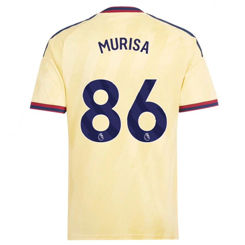 Danxen Kvinnor Teshaun Murisa #86 Ljusgul Midnattsblå Tredjesatsen Matchtröjor 2026/27 Tröjor T-Tröja