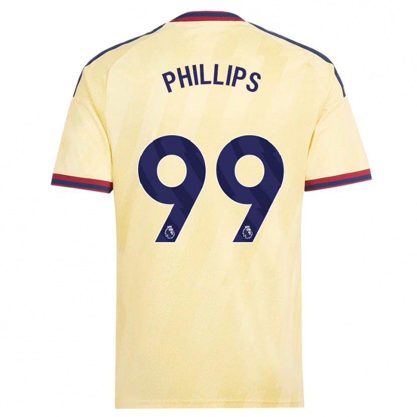 Danxen Kvinnor Charlie Phillips #99 Ljusgul Midnattsblå Tredjesatsen Matchtröjor 2026/27 Tröjor T-Tröja