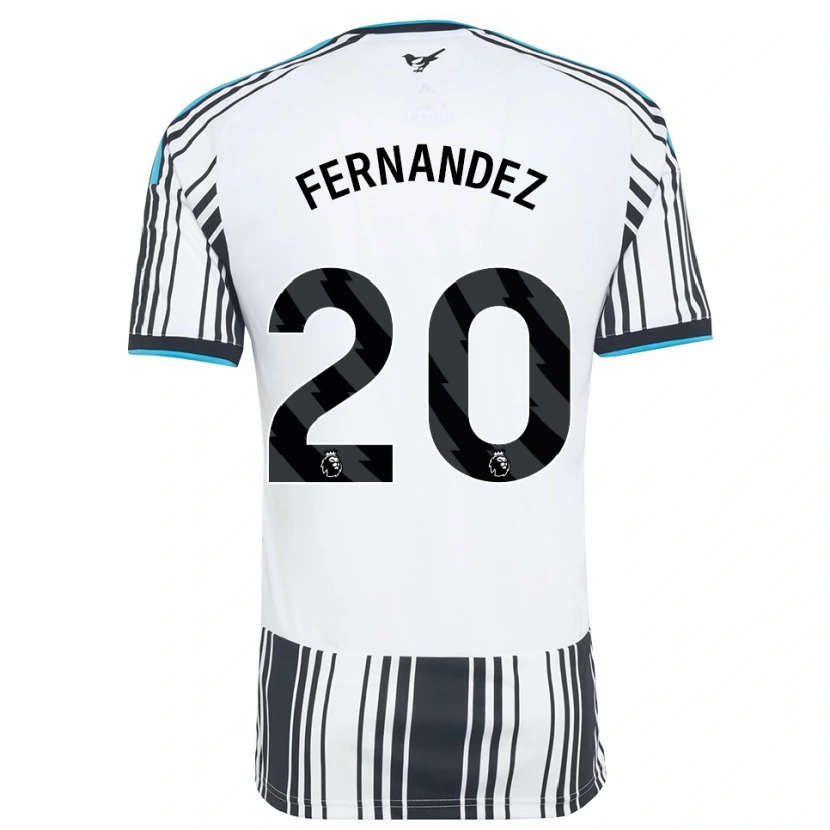 Danxen Kvinnor Matias Fernandez-Pardo #20 Himmelsblå Svart Vit Hemmatröja Matchtröjor 2026/27 Tröjor T-Tröja