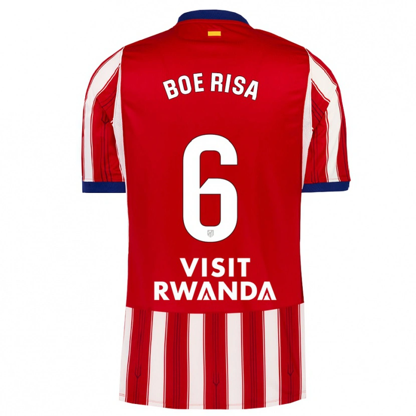 Danxen Barn Vilde Bøe Risa #6 Kunglig Blå Röd Vit Hemmatröja Matchtröjor 2026/27 Tröjor T-Tröja