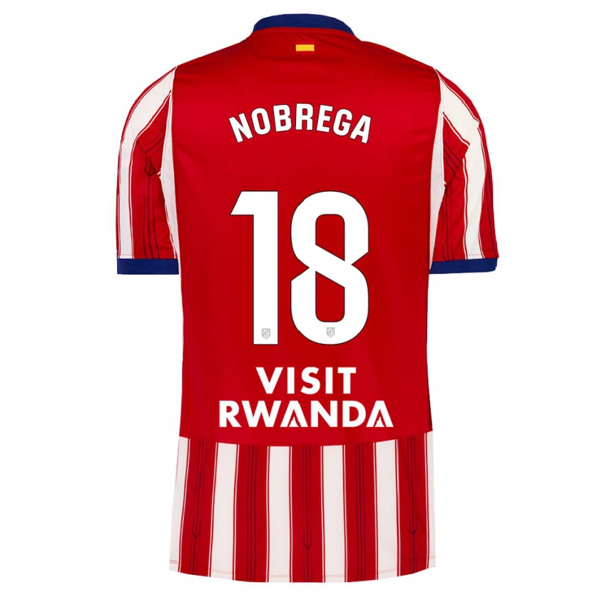 Danxen Barn Abraham Nobrega #18 Kunglig Blå Röd Vit Hemmatröja Matchtröjor 2026/27 Tröjor T-Tröja