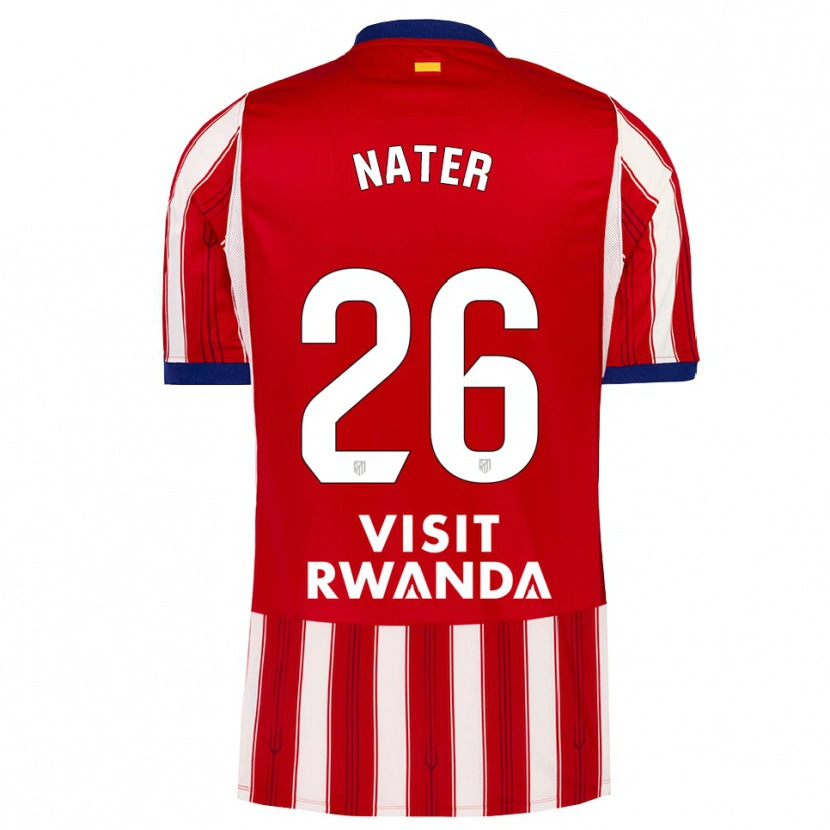 Danxen Barn Silvano Nater #26 Kunglig Blå Röd Vit Hemmatröja Matchtröjor 2026/27 Tröjor T-Tröja