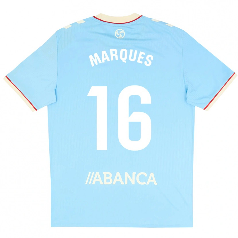 Danxen Barn Jailson Marques Siqueira #16 Himmelblå Vit Röd Hemmatröja Matchtröjor 2026/27 Tröjor T-Tröja