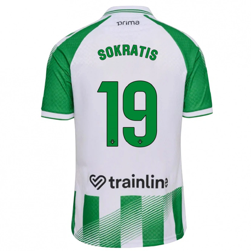 Danxen Barn Sokratis Papastathopoulos #19 Ljusgrön Svart Vit Hemmatröja Matchtröjor 2026/27 Tröjor T-Tröja
