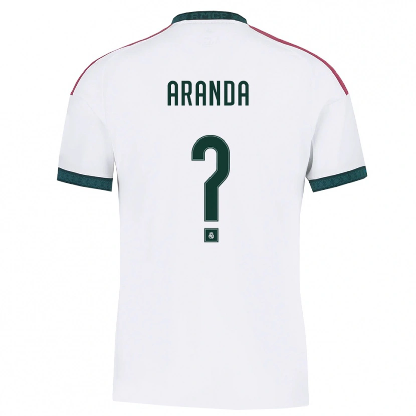 Danxen Barn Saúl Aranda #0 Mörkgrön Vit Röd Hemmatröja Matchtröjor 2026/27 Tröjor T-Tröja