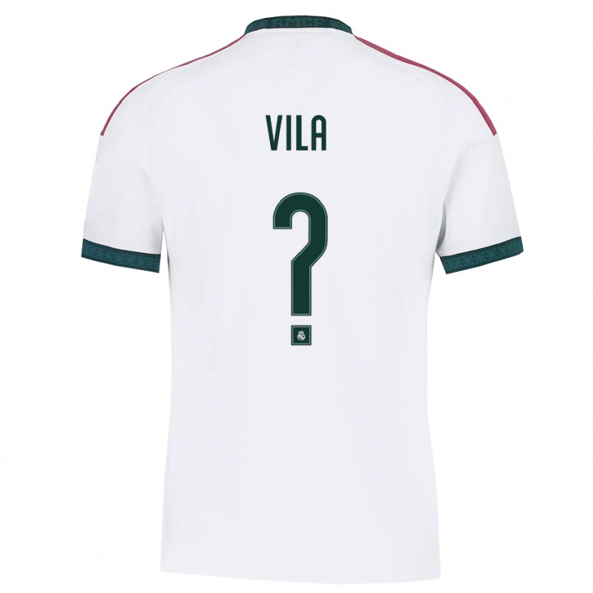 Danxen Barn Jan Vila #0 Mörkgrön Vit Röd Hemmatröja Matchtröjor 2026/27 Tröjor T-Tröja