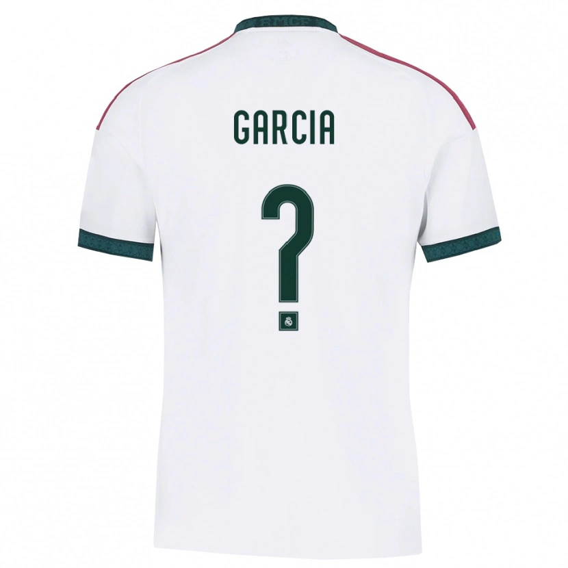 Danxen Barn Christian Garcia #0 Mörkgrön Vit Röd Hemmatröja Matchtröjor 2026/27 Tröjor T-Tröja
