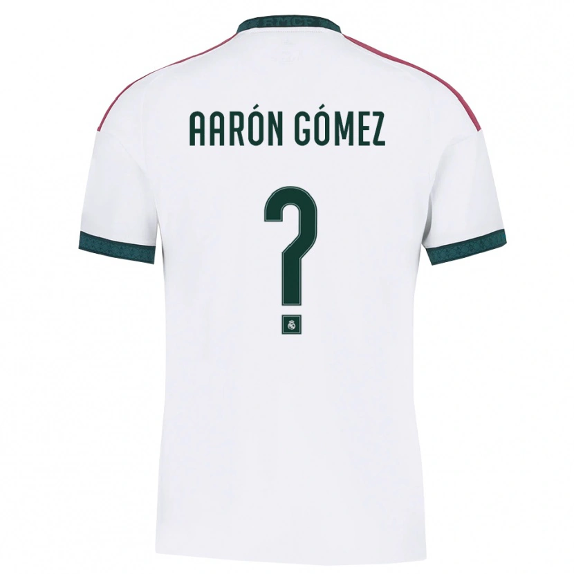 Danxen Barn Aarón Gómez #0 Mörkgrön Vit Röd Hemmatröja Matchtröjor 2026/27 Tröjor T-Tröja