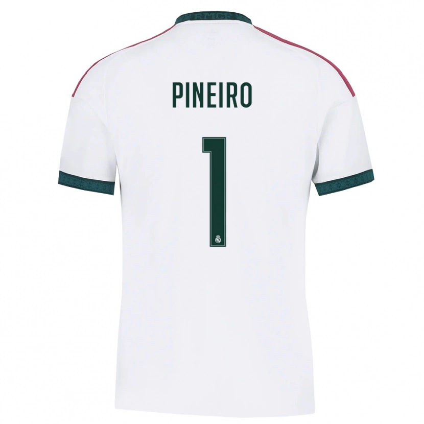 Danxen Barn Diego Pineiro #1 Mörkgrön Vit Röd Hemmatröja Matchtröjor 2026/27 Tröjor T-Tröja