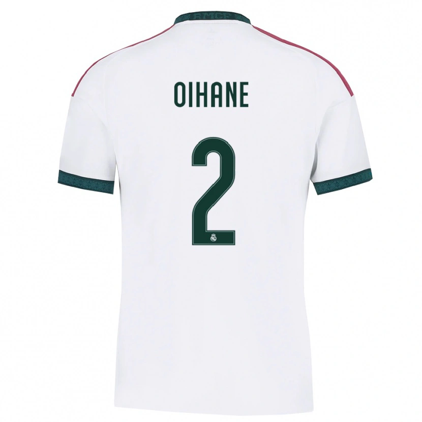 Danxen Barn Oihane Hernández #2 Mörkgrön Vit Röd Hemmatröja Matchtröjor 2026/27 Tröjor T-Tröja