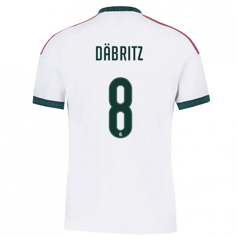 Danxen Barn Sara Däbritz #8 Mörkgrön Vit Röd Hemmatröja Matchtröjor 2026/27 Tröjor T-Tröja