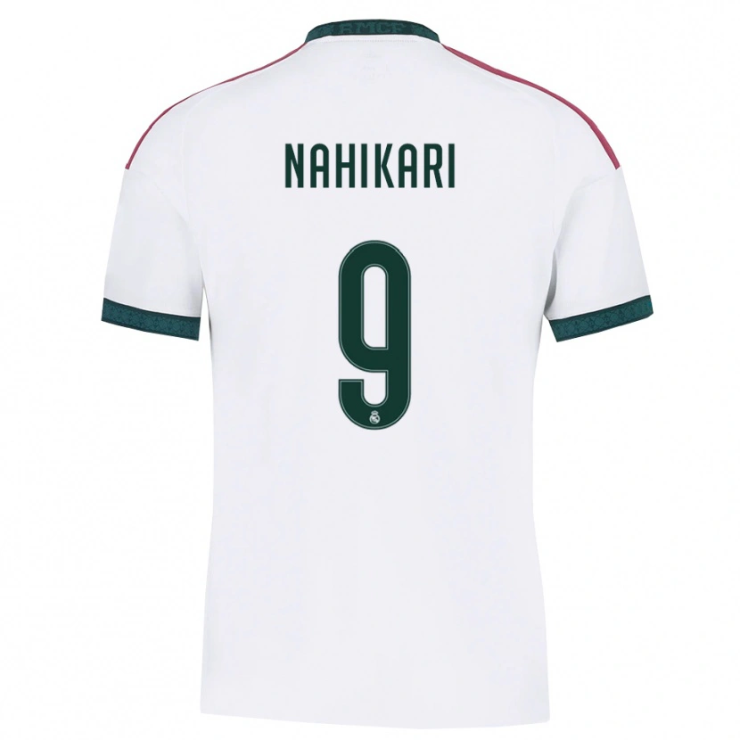 Danxen Barn Nahikari Garcia #9 Mörkgrön Vit Röd Hemmatröja Matchtröjor 2026/27 Tröjor T-Tröja