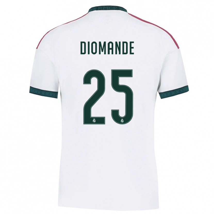Danxen Barn Yan Diomande #25 Mörkgrön Vit Röd Hemmatröja Matchtröjor 2026/27 Tröjor T-Tröja