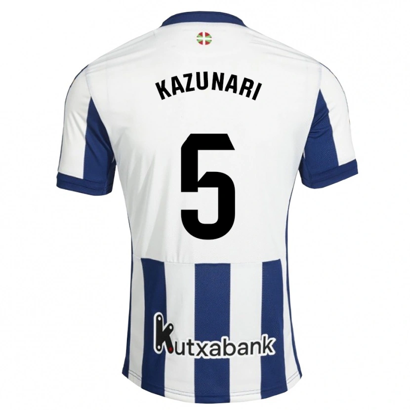 Danxen Barn Kazunari Kita #5 Marinblå Vit Guldbrun Hemmatröja Matchtröjor 2026/27 Tröjor T-Tröja