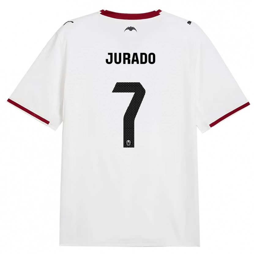 Danxen Barn Marc Jurado #7 Svart Vit Röd Gul Hemmatröja Matchtröjor 2026/27 Tröjor T-Tröja