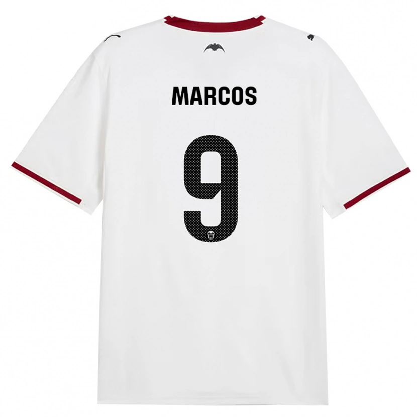 Danxen Barn Ana Marcos #9 Svart Vit Röd Gul Hemmatröja Matchtröjor 2026/27 Tröjor T-Tröja