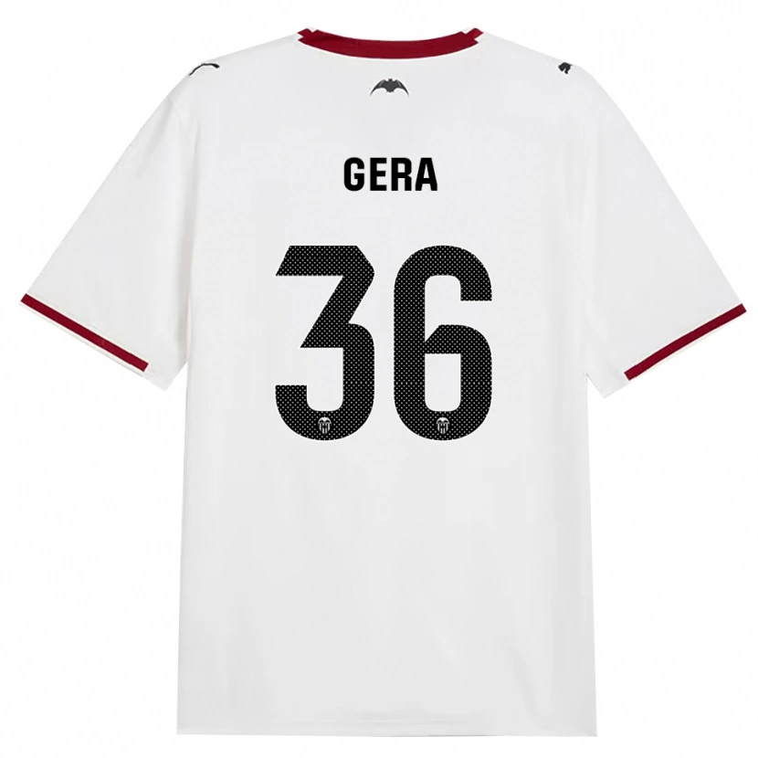 Danxen Barn Alin Gera #36 Svart Vit Röd Gul Hemmatröja Matchtröjor 2026/27 Tröjor T-Tröja