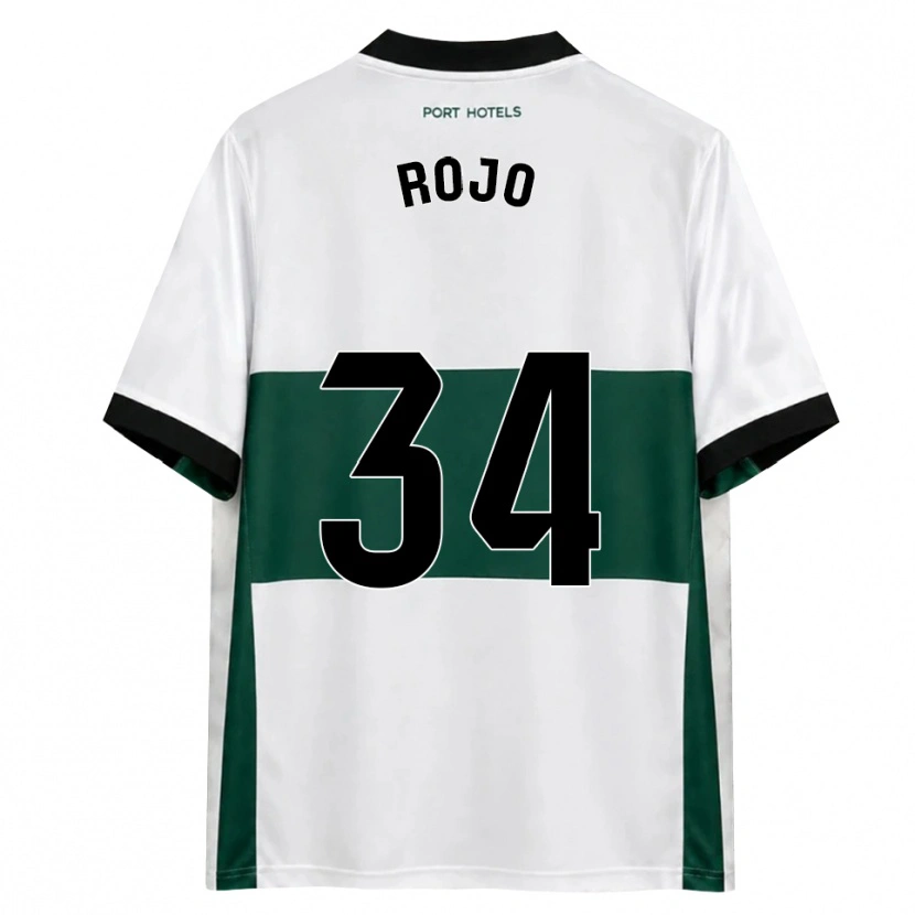 Danxen Barn Pablo Rojo #34 Grön Vit Röd Hemmatröja Matchtröjor 2026/27 Tröjor T-Tröja