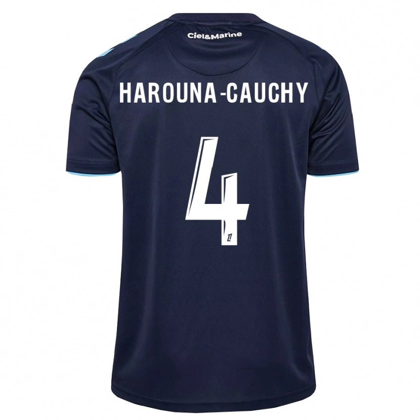 Danxen Barn Yllian Harouna-Cauchy #4 Kornblå Midnattsblå Hemmatröja Matchtröjor 2026/27 Tröjor T-Tröja