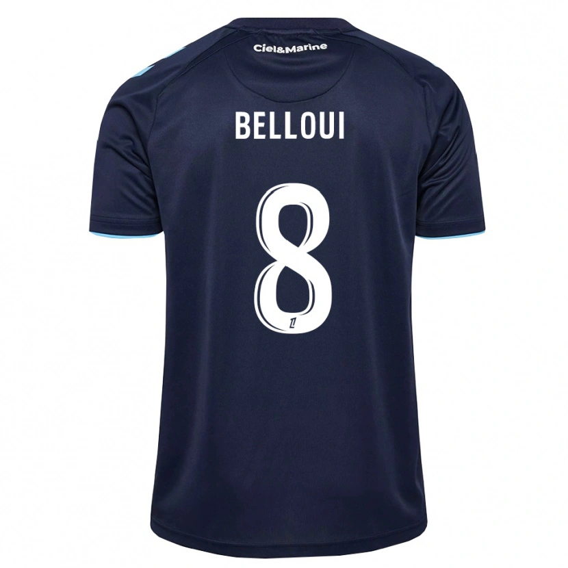 Danxen Barn Ilyan Belloui #8 Kornblå Midnattsblå Hemmatröja Matchtröjor 2026/27 Tröjor T-Tröja