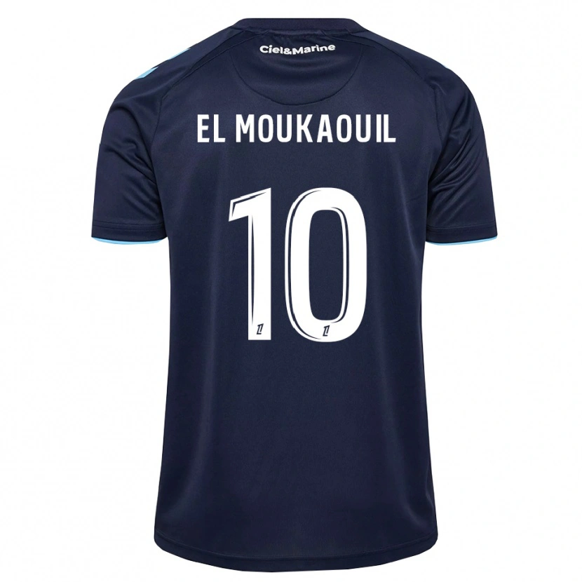 Danxen Barn Mohamed El Moukaouil #10 Kornblå Midnattsblå Hemmatröja Matchtröjor 2026/27 Tröjor T-Tröja