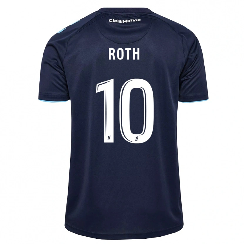 Danxen Barn Madeline Roth #10 Kornblå Midnattsblå Hemmatröja Matchtröjor 2026/27 Tröjor T-Tröja