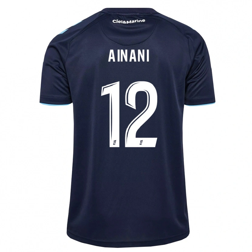 Danxen Barn Sufyan Ainani #12 Kornblå Midnattsblå Hemmatröja Matchtröjor 2026/27 Tröjor T-Tröja