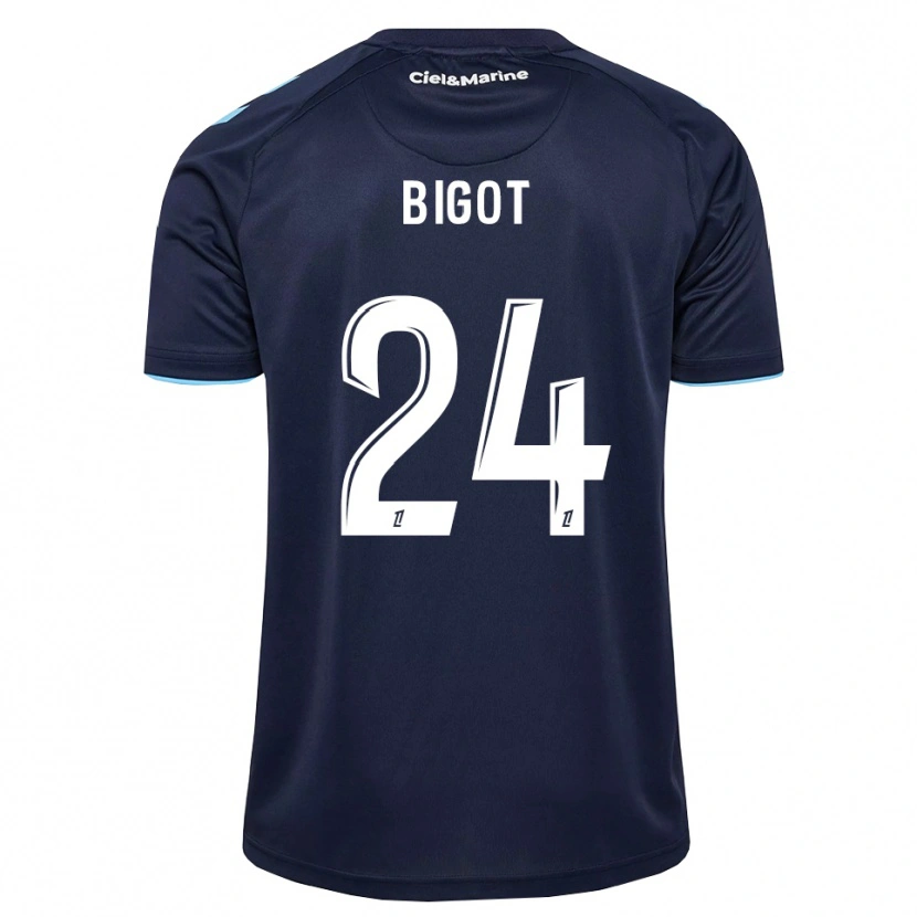 Danxen Barn Maureen Bigot #24 Kornblå Midnattsblå Hemmatröja Matchtröjor 2026/27 Tröjor T-Tröja