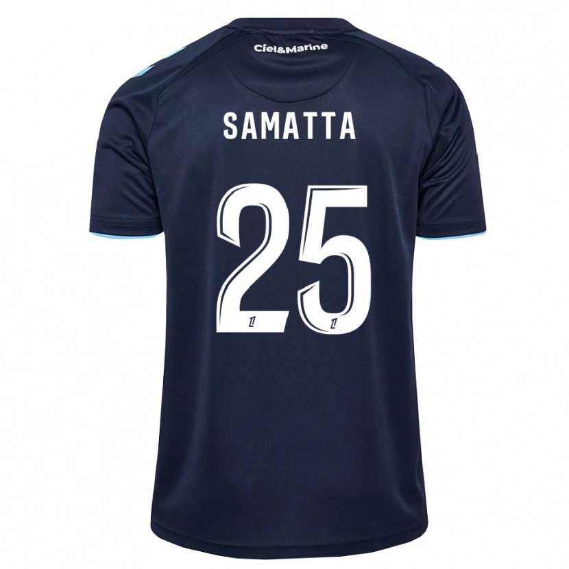 Danxen Barn Mbwana Samatta #25 Kornblå Midnattsblå Hemmatröja Matchtröjor 2026/27 Tröjor T-Tröja